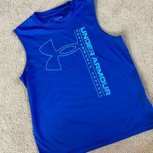 Sold- Under Armour Sleeveless Muscle Heatgear Shirt